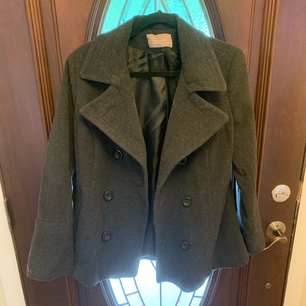 Wool pea coat size M